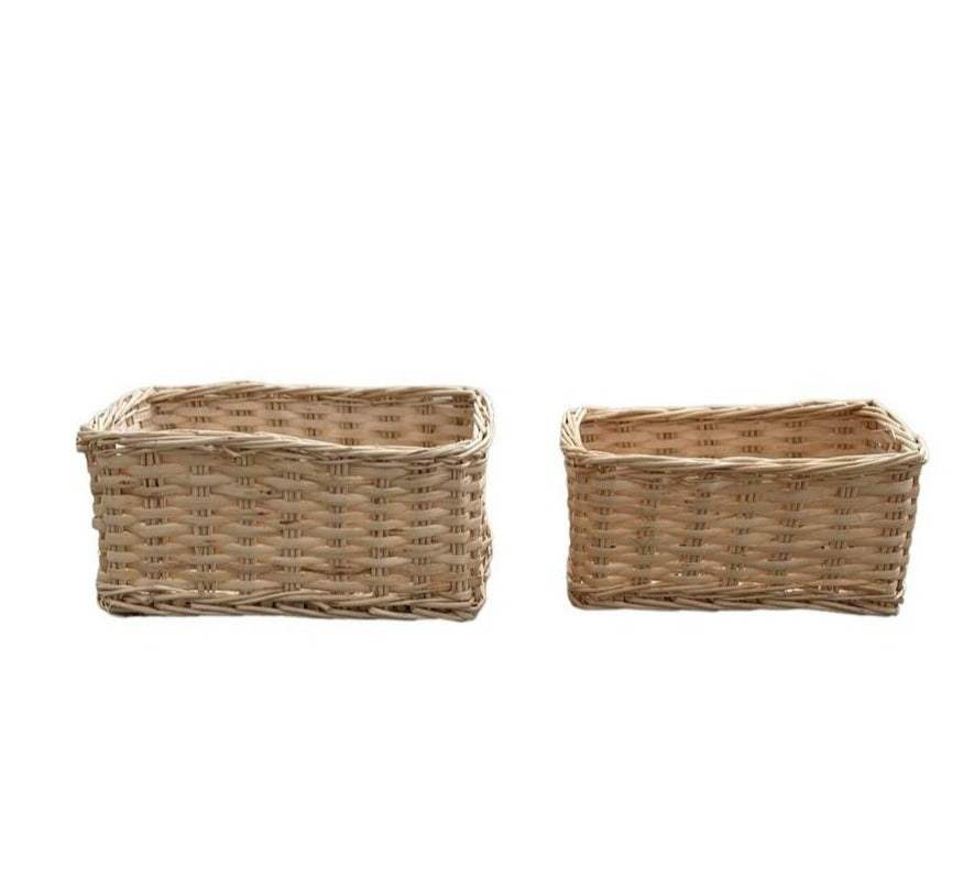 Set 2 Baskets Rectangular
