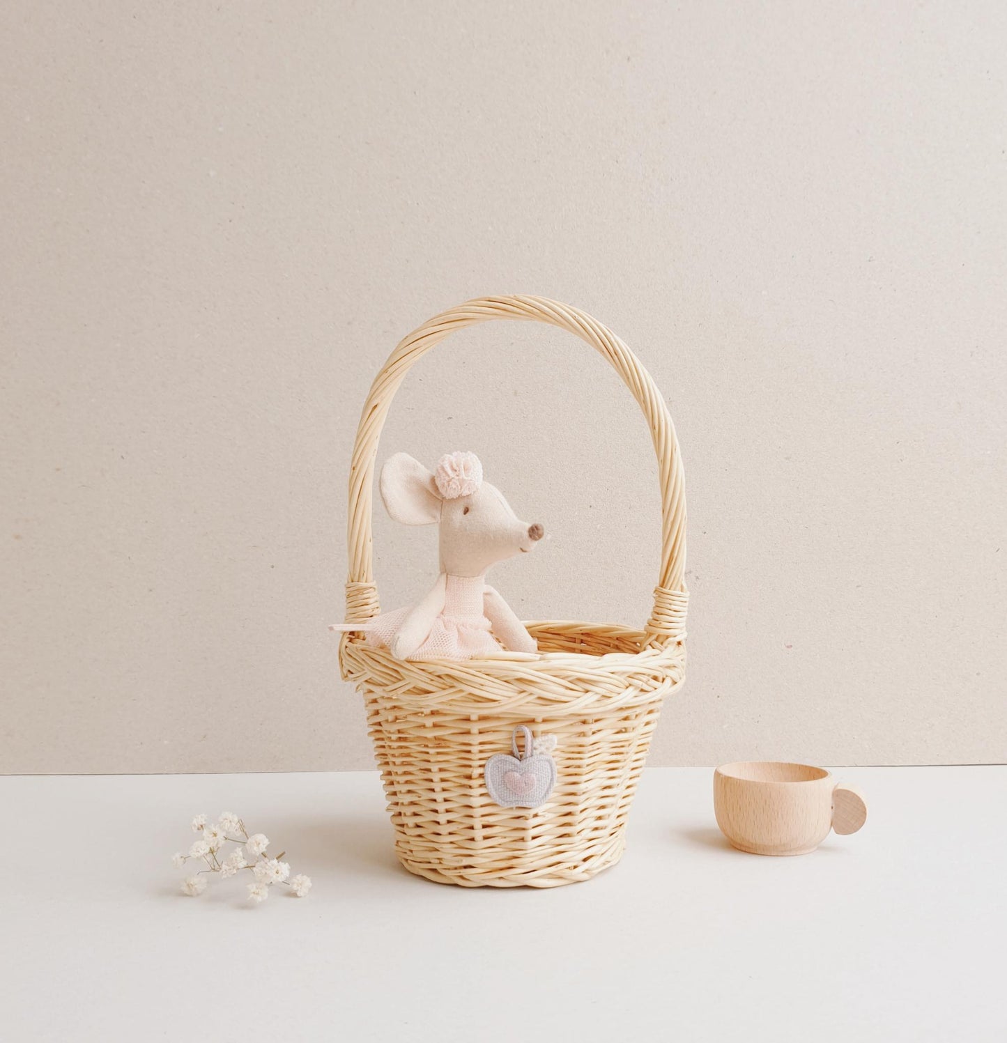 Rattan Basket Ane Larger