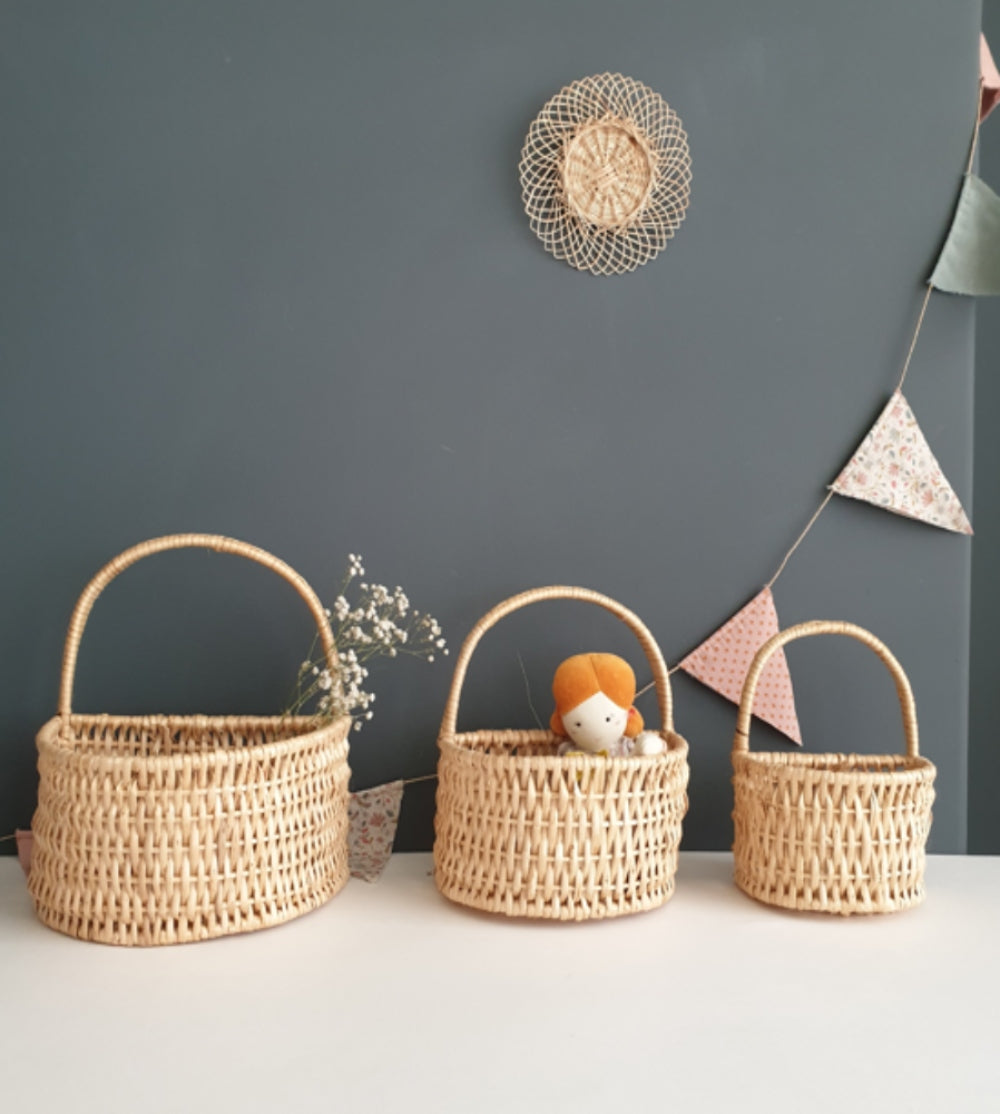 Kidsroom & baby room handmade baskets & decor