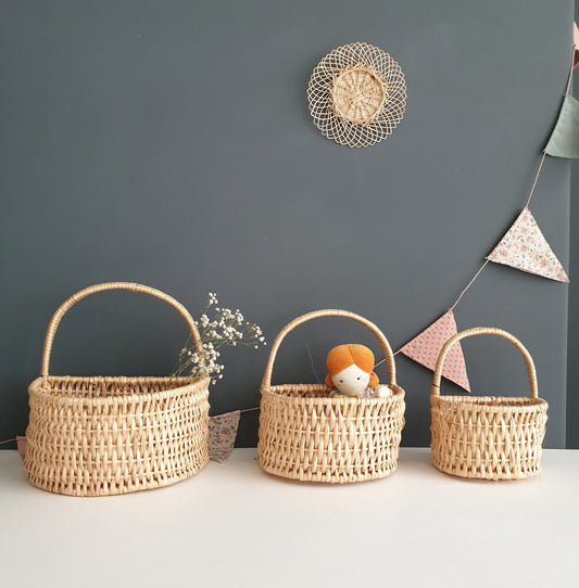 Set of 3 Wall Baskets Lili