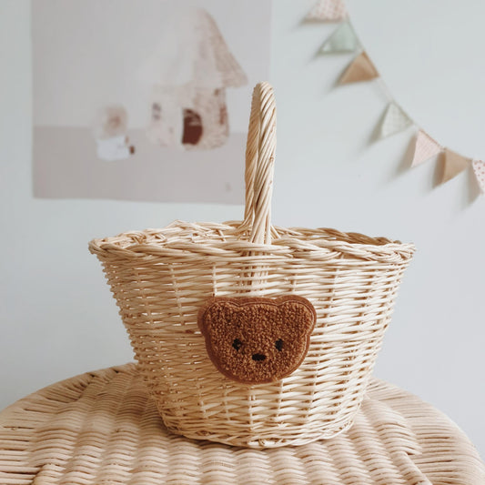 Rattan kids Basket Oso