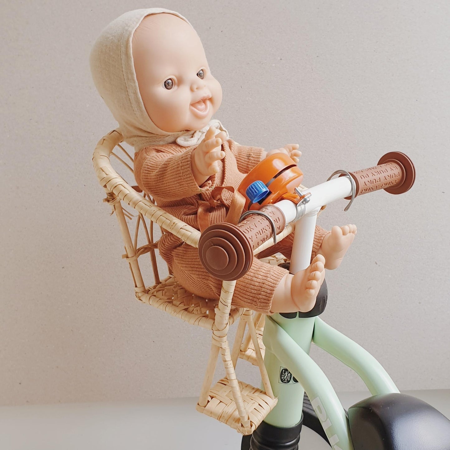 Children`s Bicycle Doll  Front Seat-Pin