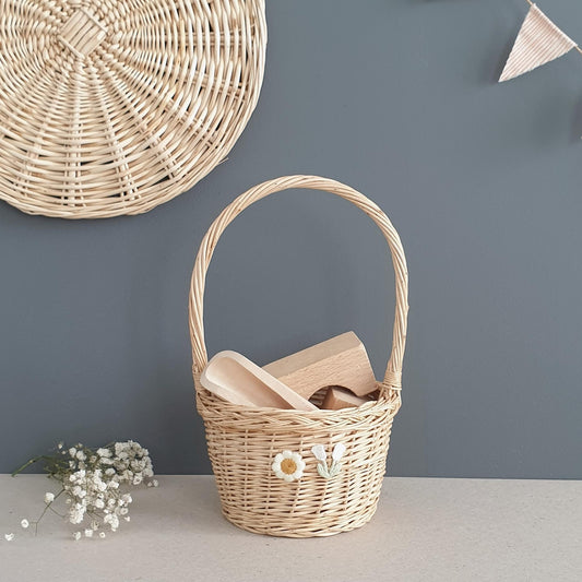 Rattan Basket Ane Larger