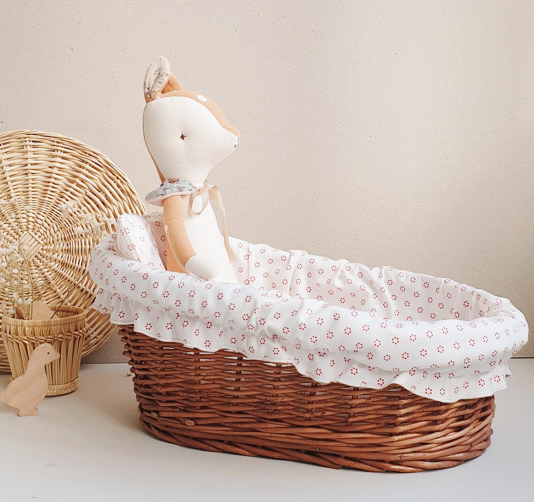 Coconeh doll bed rattan 